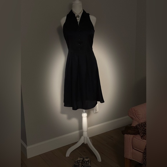 The Limited Navy Satin Dress - Picture 7 of 7